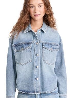PISTOLA Mandy Cropped Shacket in
Marcel